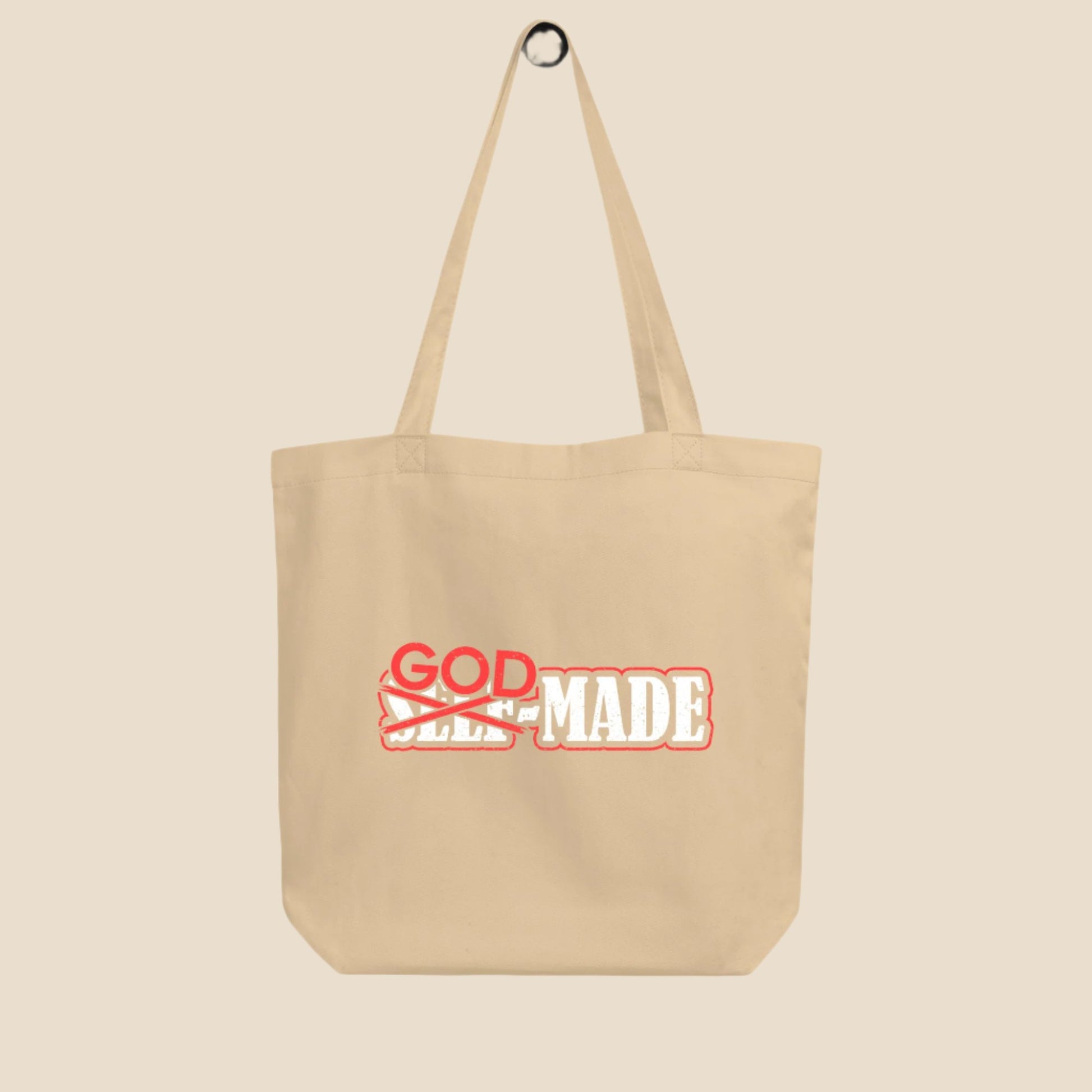 god made tote bag 