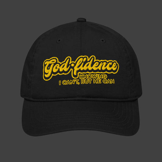 dad cap, organic cap godfidence